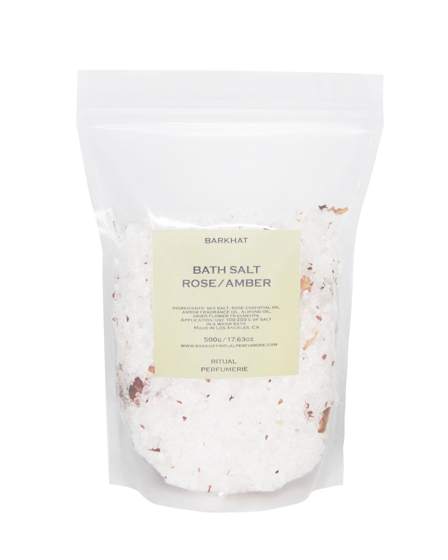 Rose/Amber Bath Salt